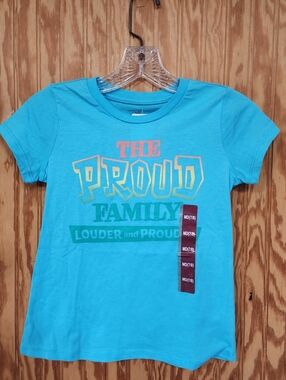 Disney Aqua 'The Proud Family' Short Sleeve Tee